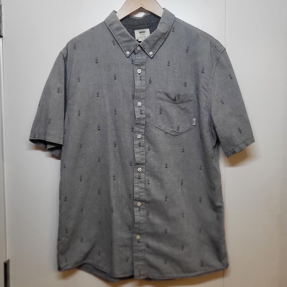 Vans Short Sleeve Button Up